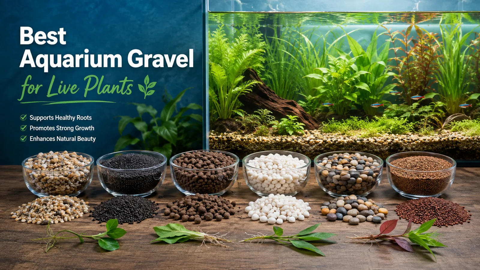 Aquarium Substrate Guide: Sand vs Gravel vs Aquasoil — AquaGearLab guide