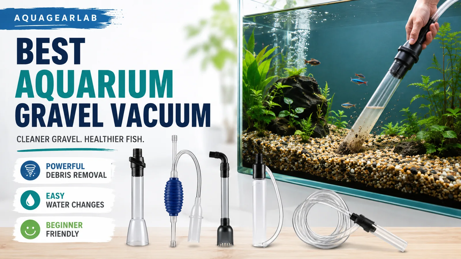 Best Aquarium Gravel Vacuum — AquaGearLab guide