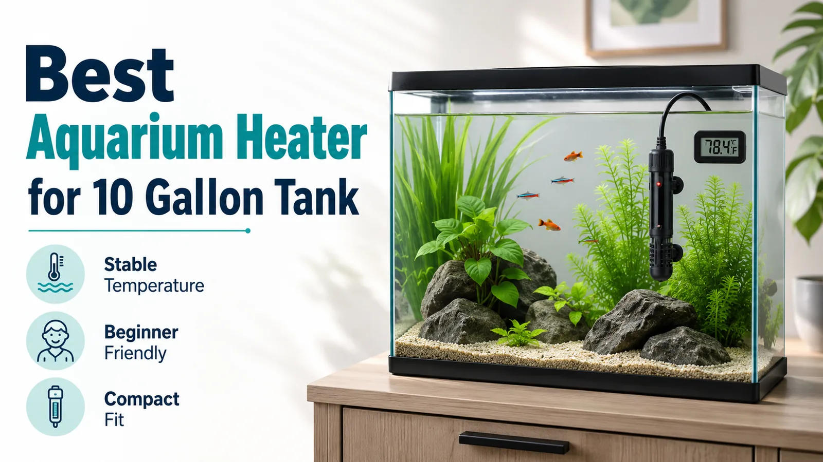 Best Aquarium Heater for 10 Gallon Tank — AquaGearLab guide