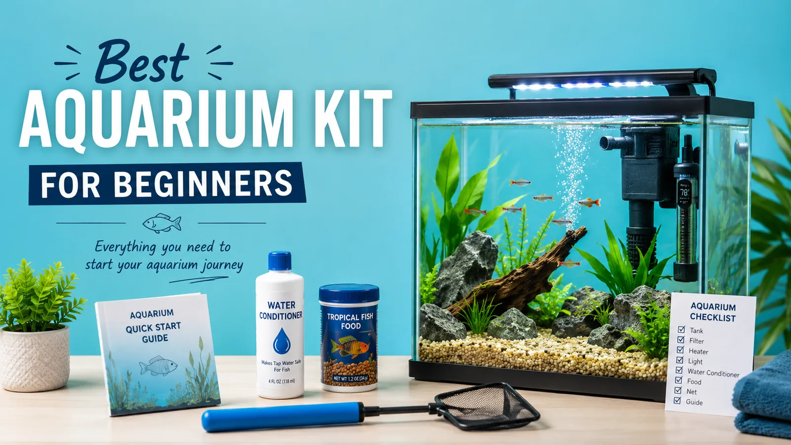 Best Aquarium Kit for Beginners — AquaGearLab guide