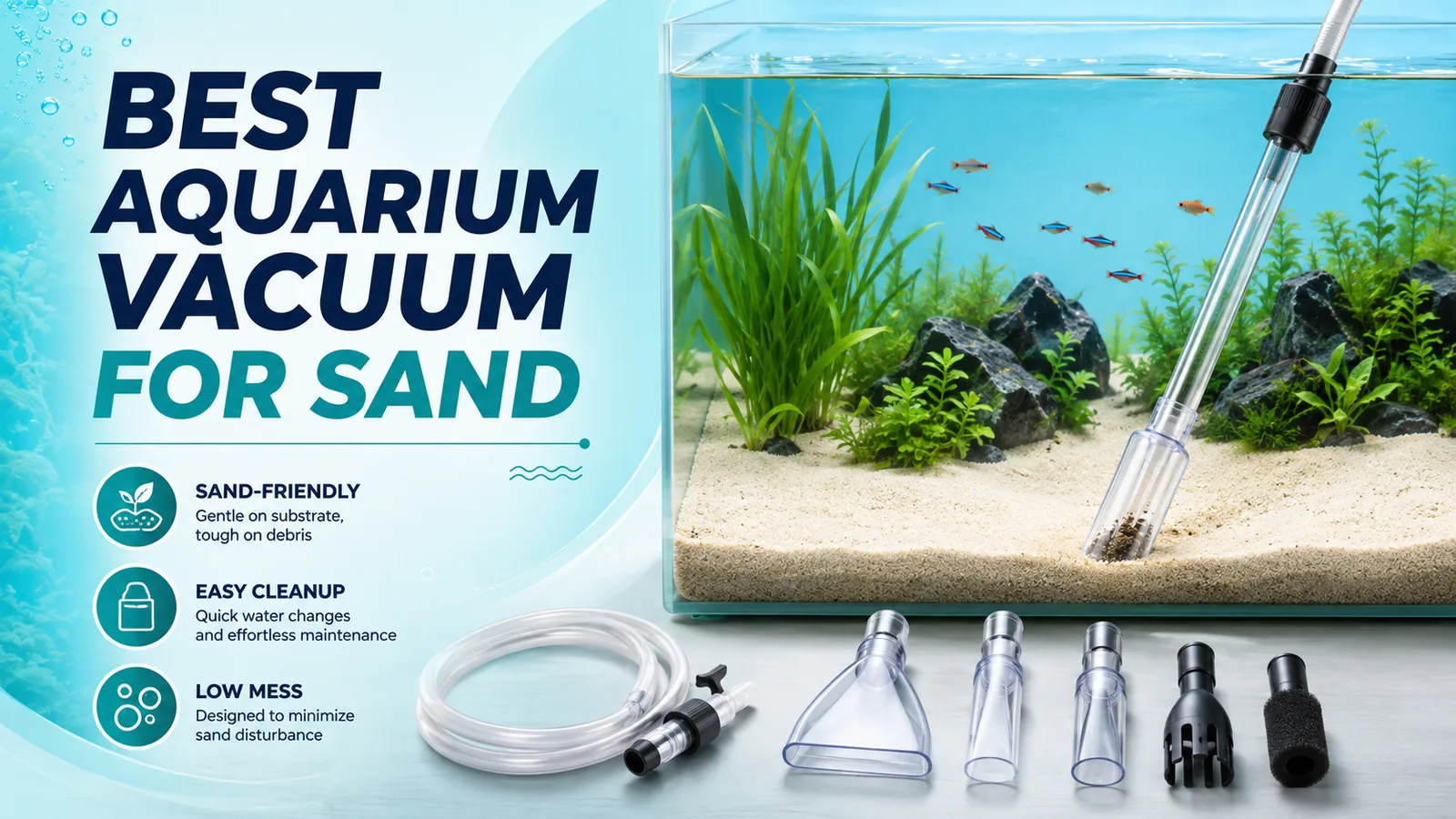 Best Aquarium Vacuum for Sand — AquaGearLab guide