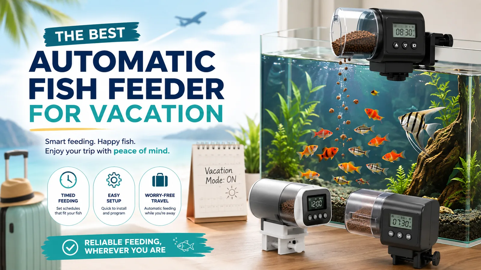 Best Automatic Fish Feeder for Vacation — AquaGearLab guide