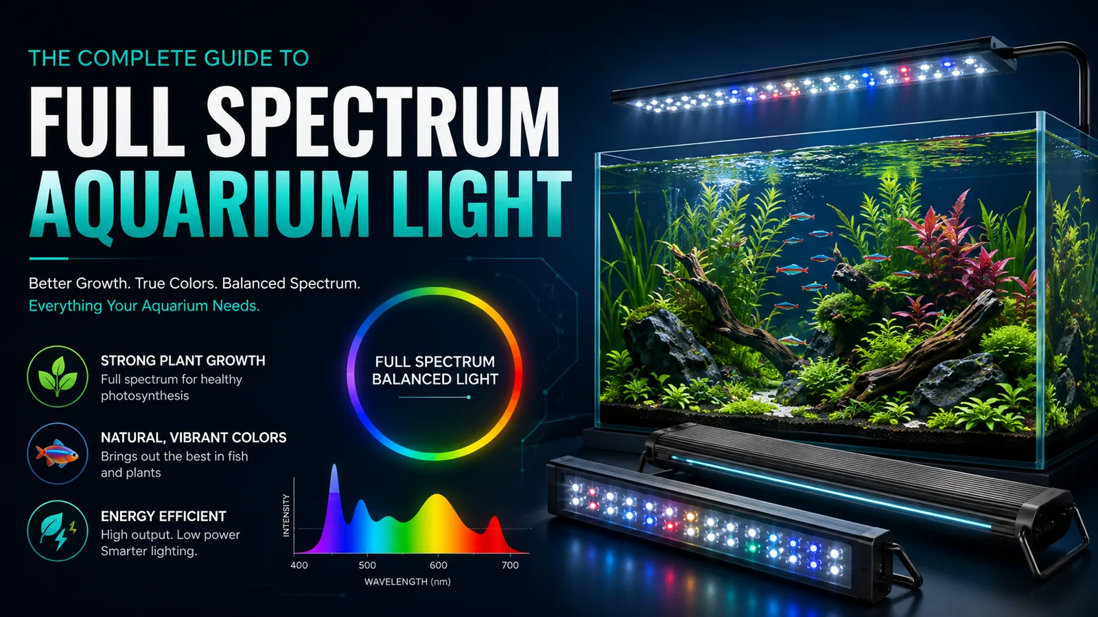 Full Spectrum Aquarium Light: What to Buy for Planted Tanks — AquaGearLab guide